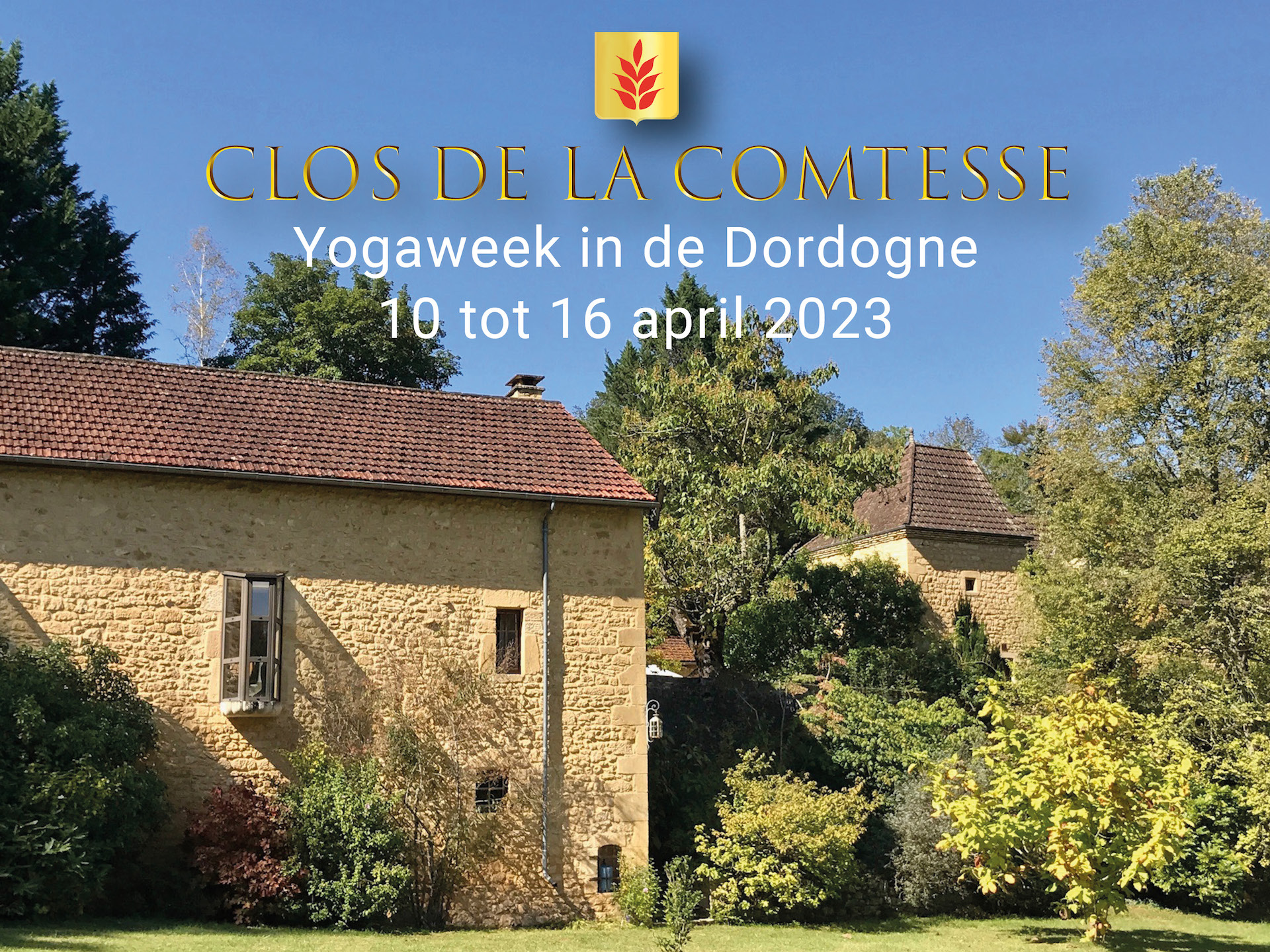 Yoga vakantie in de Dordogne